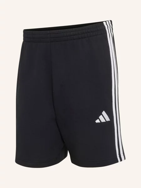 Adidas Teplákové Kraťasy 3s černá bílá