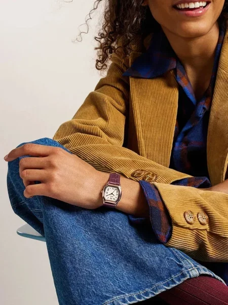 Часы Fossil золотые