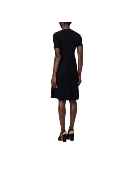 Sukienka midi Armani Exchange czarna