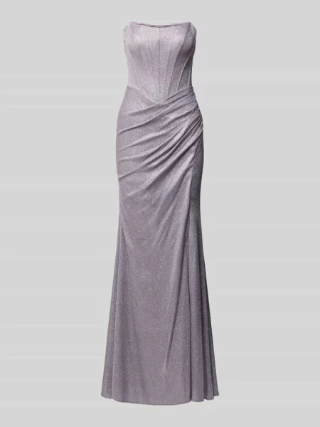 Sukienka maxi z wiązaniem w stylu off-shoulder Unique