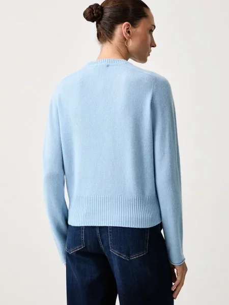 Tommy Hilfiger sweter wełniany niebieski
