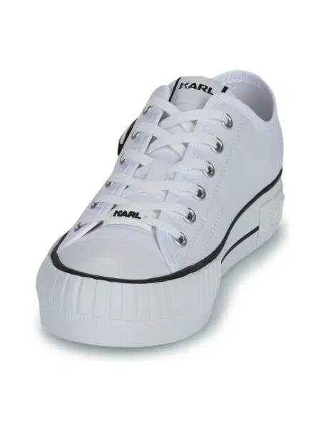 Pantofi Karl Lagerfeld din dantelă alb