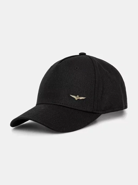 Шапка с козирка Aeronautica Militare черно