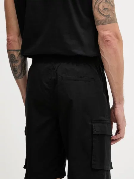 Calvin Klein Jeans szorty cargo z czarne