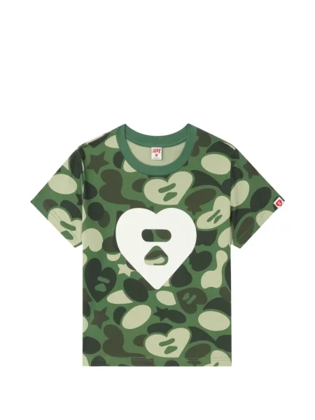 Koszulka Apee™ By *a Bathing Ape® w kamuflażu zielona
