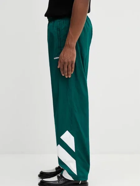 Adidas Originals pantaloni TRACK PANT verde