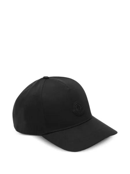 Șapcă Moncler cu autograf negru