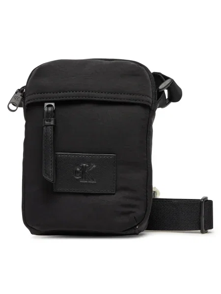 Táska Calvin Klein Jeans Metro Reporter Bag Black Universal fekete