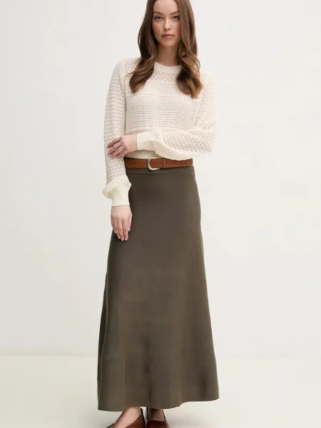 Fustă Pedro Del Hierro tricotate verde