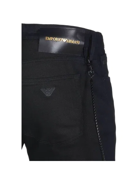 Džínsy Emporio Armani čierna