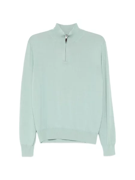 Gulerat pulover Canali verde