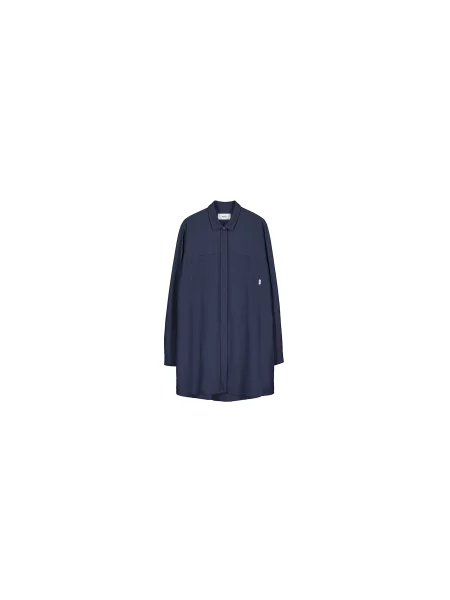 Makia Nominal Shirt W Kobiety Koszula Makia Size: L niebieski
