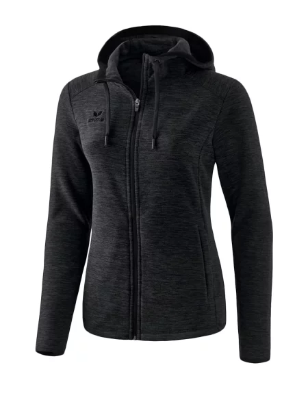 ERIMA Funkční fleecová mikina melír černý