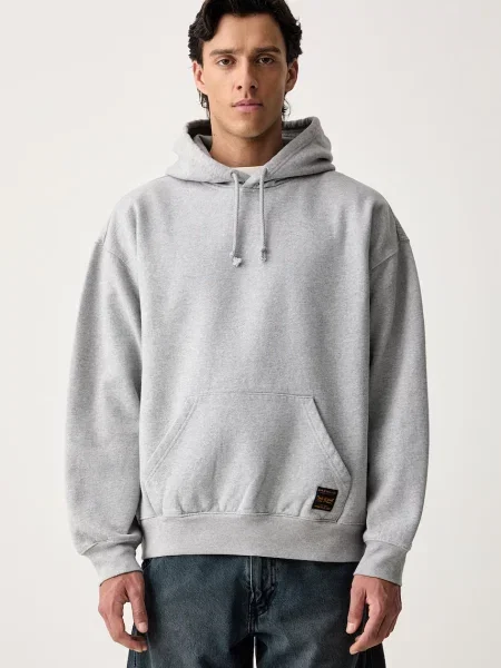 Levi's hanorac cu glugă pentru bărbați cu WORKWEAR PO gri