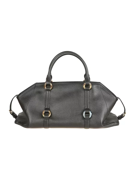 Torebka Alexander Mcqueen skórzana czarna