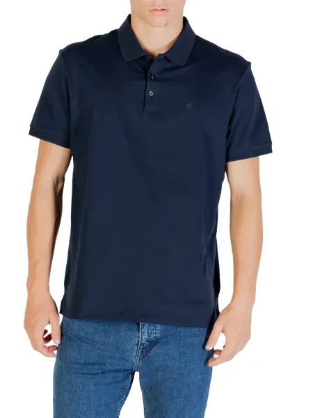 Calvin Klein Jeans Tricou polo Classic Monogram Bleumarin albastru