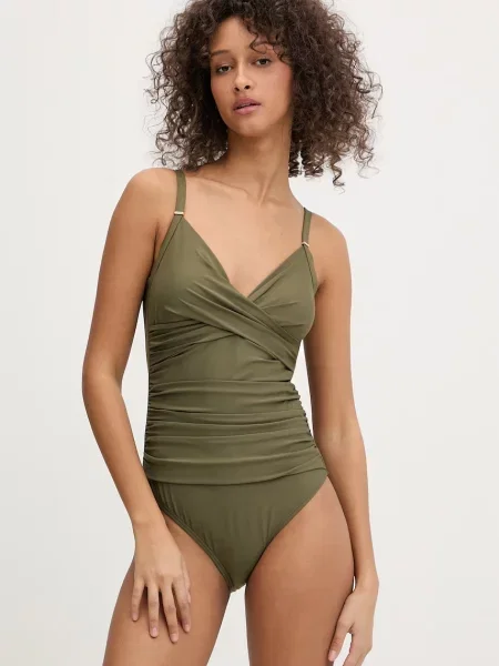 DKNY Jednodílné plavky zelené