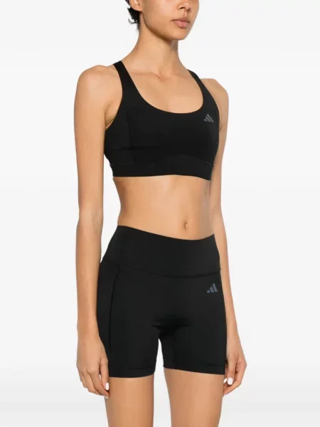 Sutien Adidas cu imagine negru