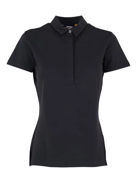 Krótki polo K-way czarne