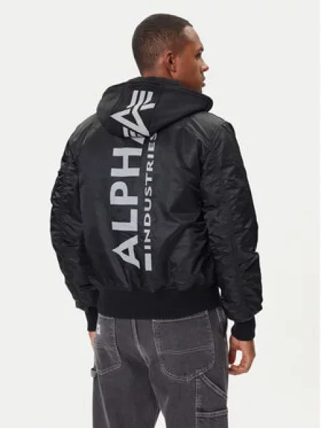 Bunda bomber Alpha Industries černá