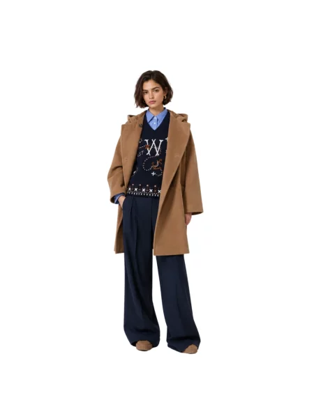 Sweter Weekend Max Mara niebieski