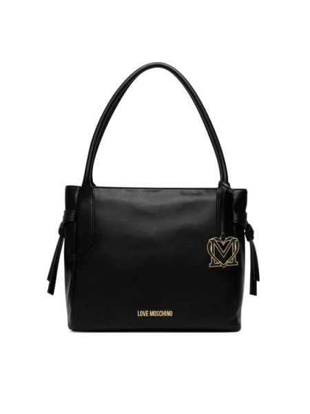 LOVE MOSCHINO Ročna torba črna