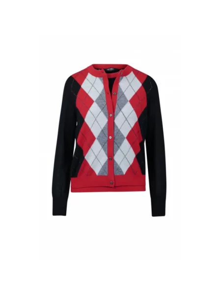 Kardigan Twinset czerwony