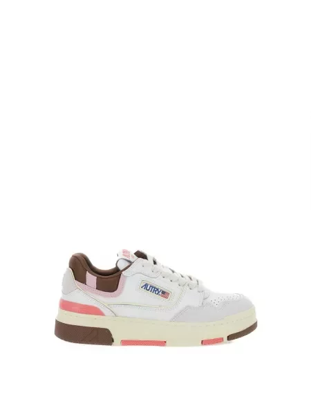 Sneakersy Autry skórzane białe