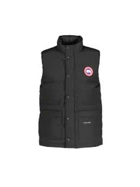 Canada Goose Kamizelka Pikowana Freestyle schwarz czarna