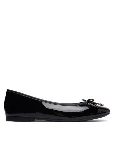 Tommy Hilfiger Balerini Th Charm Patent Ballerina negru