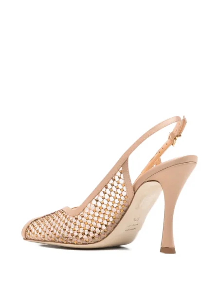 Sandale Chantal slingback cu perforații