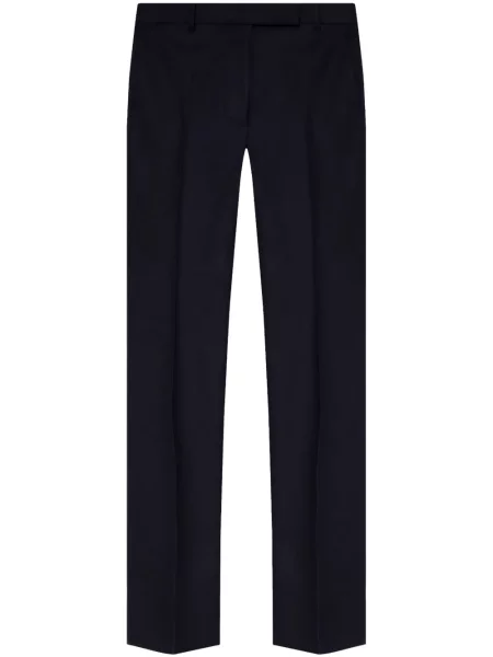 Pantaloni Givenchy de lână albastru