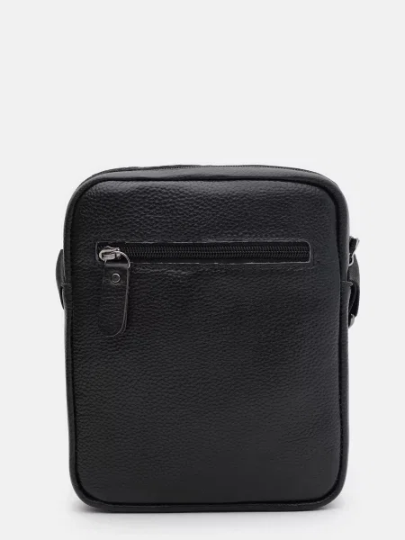 Borsa Leather Мессенджер Шкіра чорний