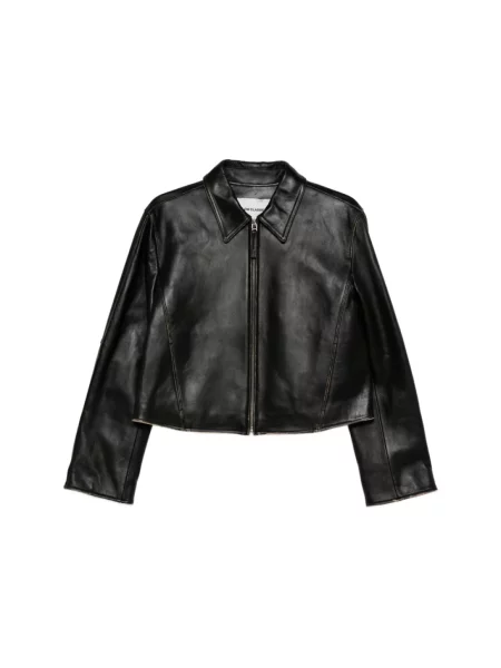 Kurtka skórzana Low Classic klasyczna czarna