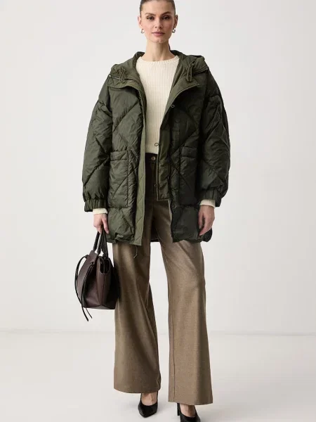 Max&Co. sweter wełniany LONZA beżowy