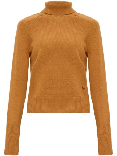 Pulover Victoria Beckham de lână maro