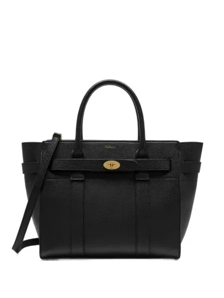 Geantă shopper Mulberry din piele negru