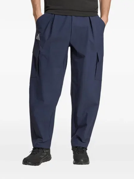 Pantaloni scurți Adidas cu autograf alergare cu imprimeu geometric albastru