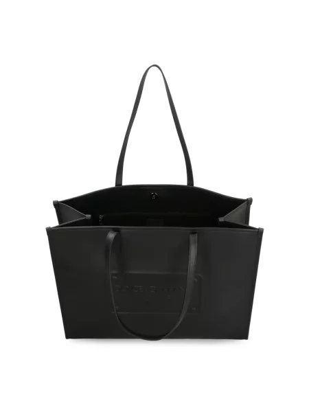 Torba Dolce And Gabbana skórzana z logo czarna