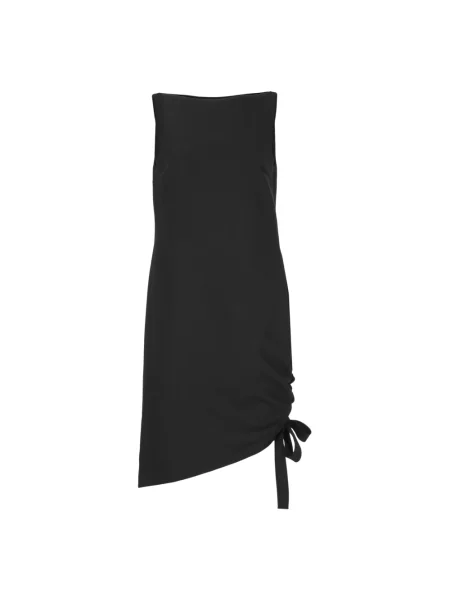 Sukienka Carolina Herrera wełniana czarna
