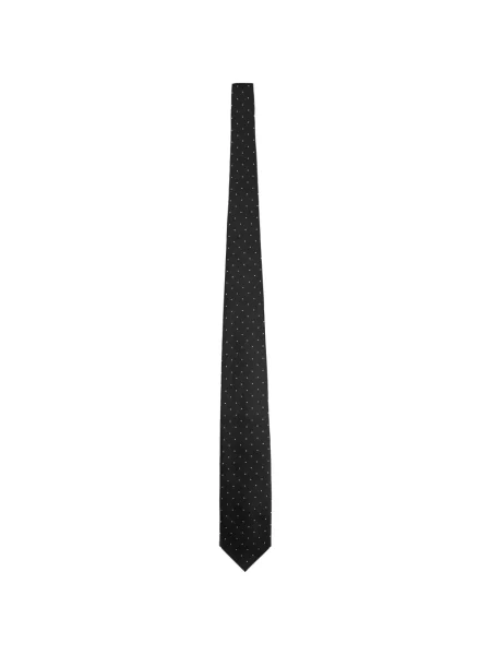Cravată Tom Ford cu buline negru