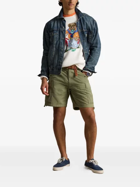 Czapka z daszkiem Polo Ralph Lauren w kratkę z twillu biznesowa niebieska