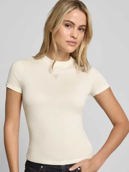T-shirt z mieszanka model LICIA' Guess