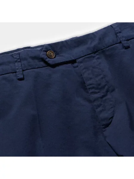 Spodnie Brooks Brothers ze stretchu niebieskie