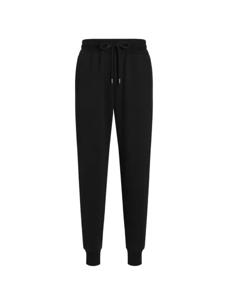 Pantaloni Dolce & Gabbana din jerseu negru
