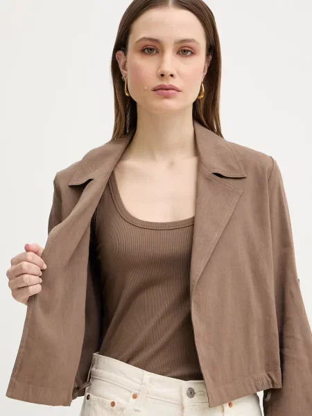Піджак з домішкою льону Marella MLMPALCHI