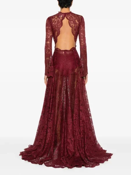 Rochie maxi Miau By Clara Rotescu de costum roșu
