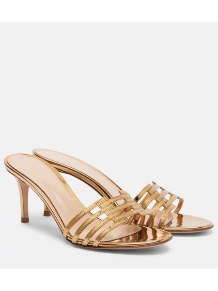 Papuci tip mules Gianvito Rossi din piele