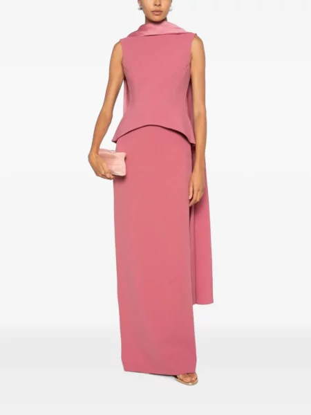Rochie maxi Solace London roz