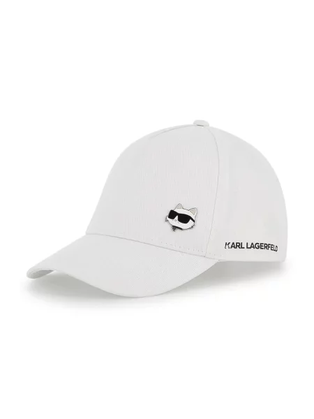 Karl Lagerfeld gyerek baseball sapka fehér